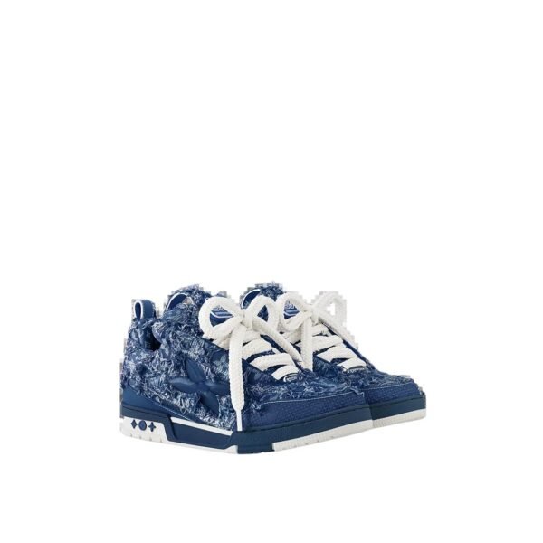 LV Skate Sneaker Blue - Image 3