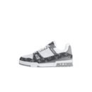 LV Trainer Sneaker denim Grey