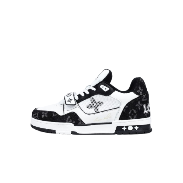 LV Trainer Sneaker White/Black