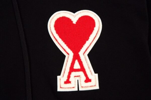 Am1 Hoodies Black Red - Image 3