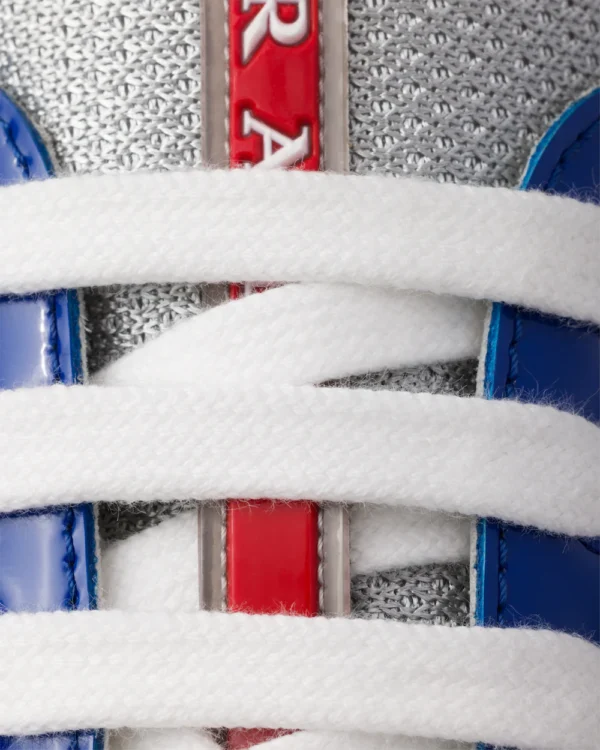 Prada Cup Cobalt Blue/Silver Sneakers - Image 6