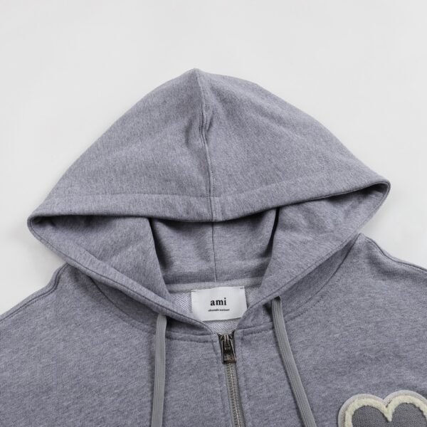 Am1 Hoodies Grey - Image 3