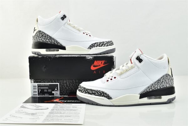 Air Jordan 3 “White Cement Reimagined” - Image 3