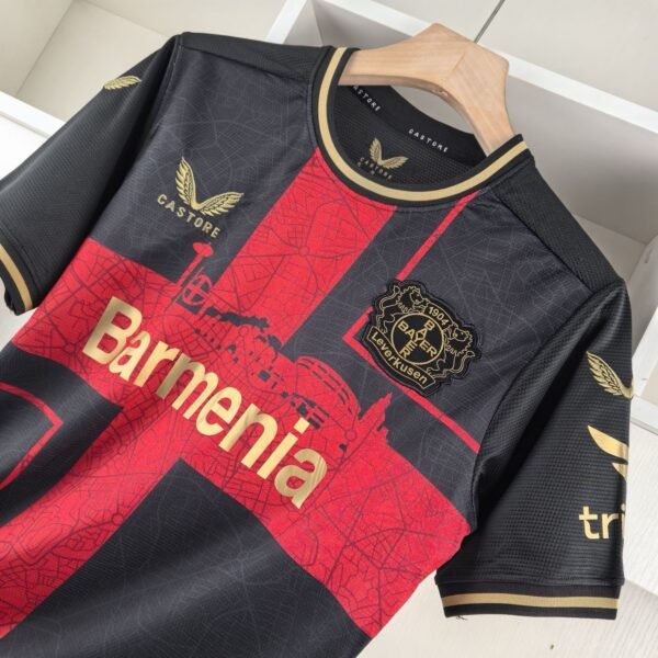 Bayer 04 Leverkusen 2024-25 Kit - Black Gold - Image 4