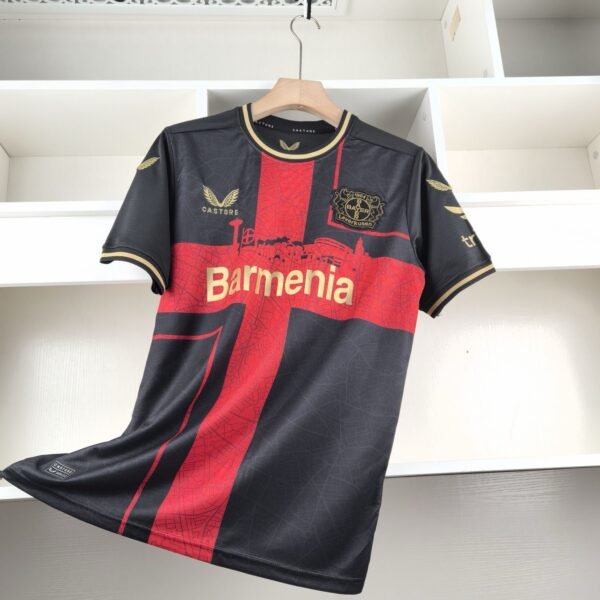 Bayer 04 Leverkusen 2024-25 Kit - Black Gold - Image 3