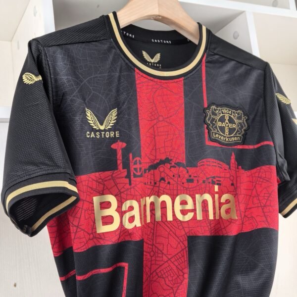 Bayer 04 Leverkusen 2024-25 Kit - Black Gold - Image 2