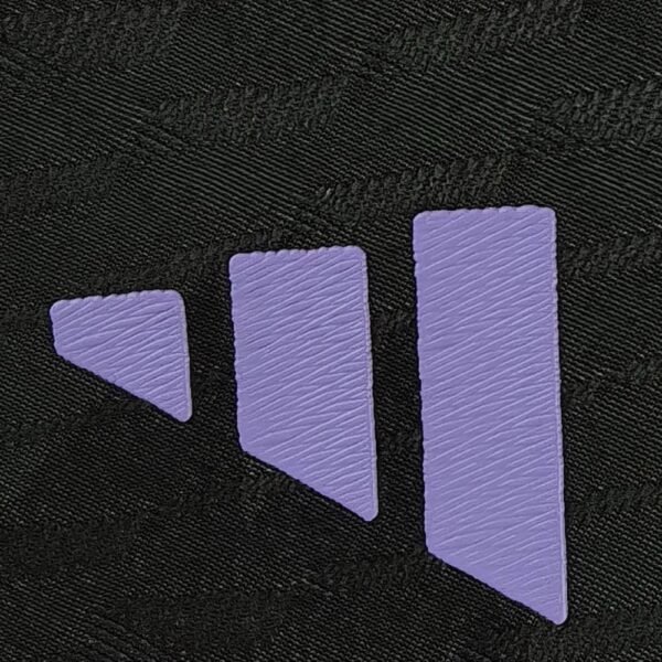 Real Madrid 2024-25 Kit Black Purple Player Version - Image 4