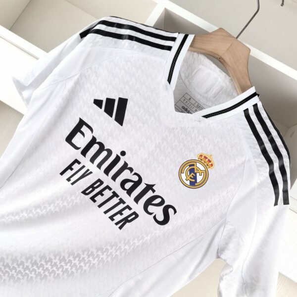 Real Madrid 2024-25 Home Kit - Player Version - Image 3