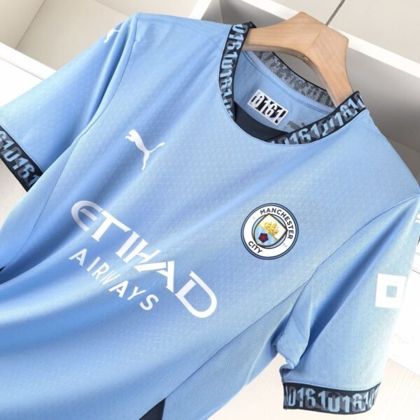 Manchester City 2024-25 Home Kit - Player Version - Image 3