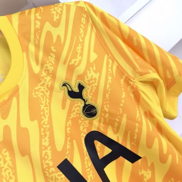 2024-25 Tottenham Hotspur Goalkeeper Yellow Soccer Jersey Size S-XXL - Image 5