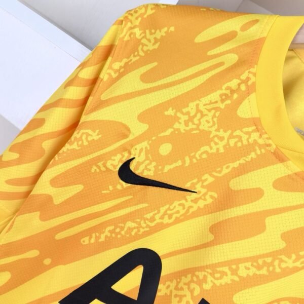 2024-25 Tottenham Hotspur Goalkeeper Yellow Soccer Jersey Size S-XXL - Image 4