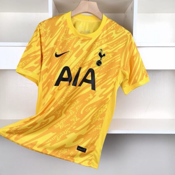 2024-25 Tottenham Hotspur Goalkeeper Yellow Soccer Jersey Size S-XXL - Image 2