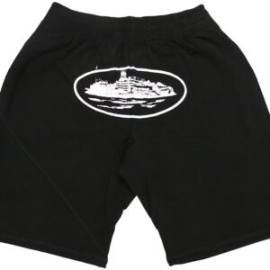 Corteiz Short Black/White