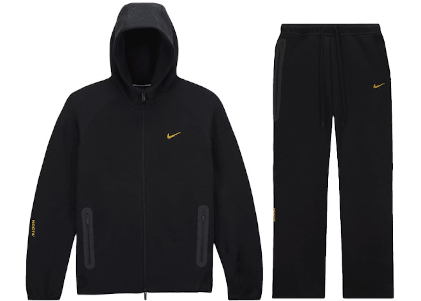 Nocta X Nike Tech Fleece Black - Trend Clone