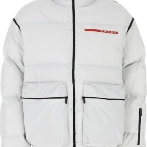 Prada Padded Down Jacket - White